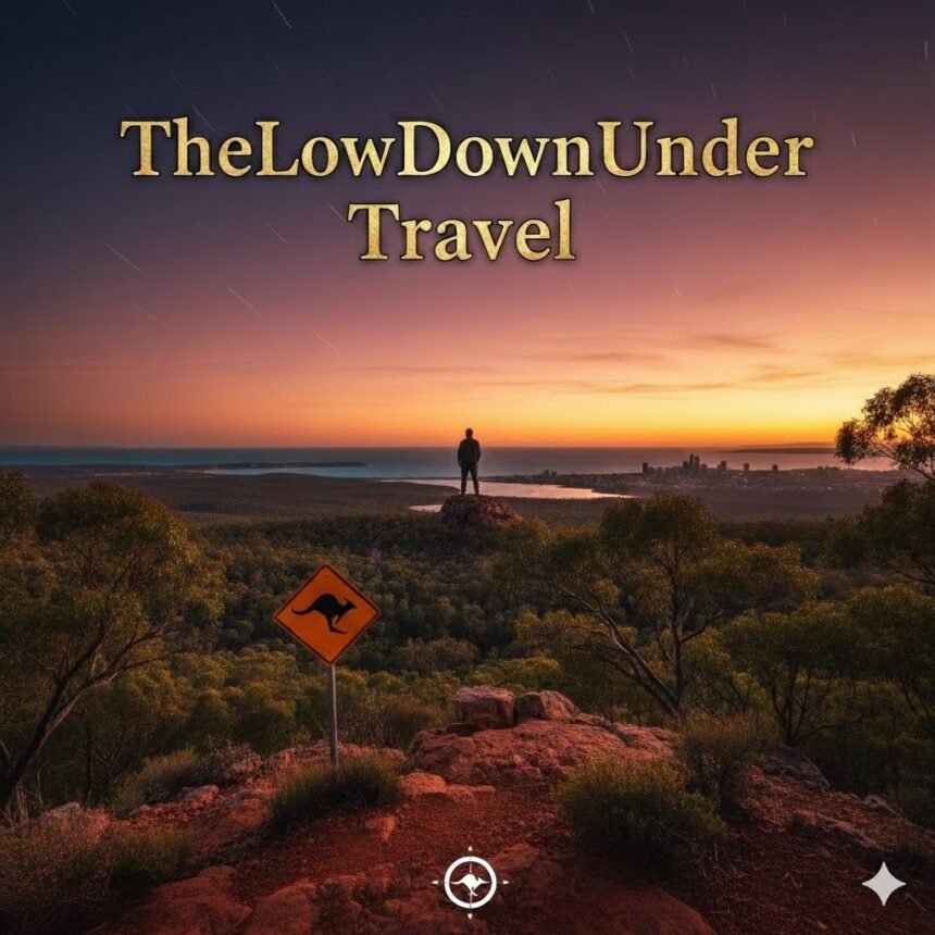 The low doen under travel