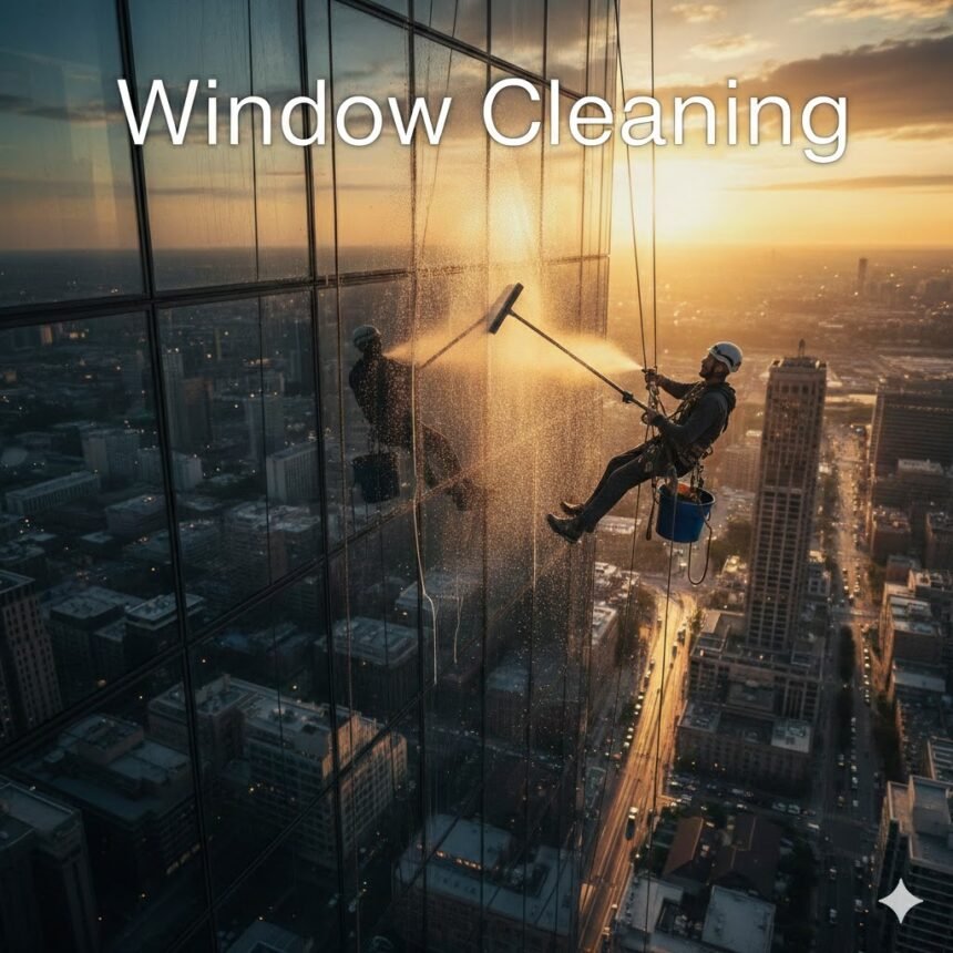 Window Cleaning: