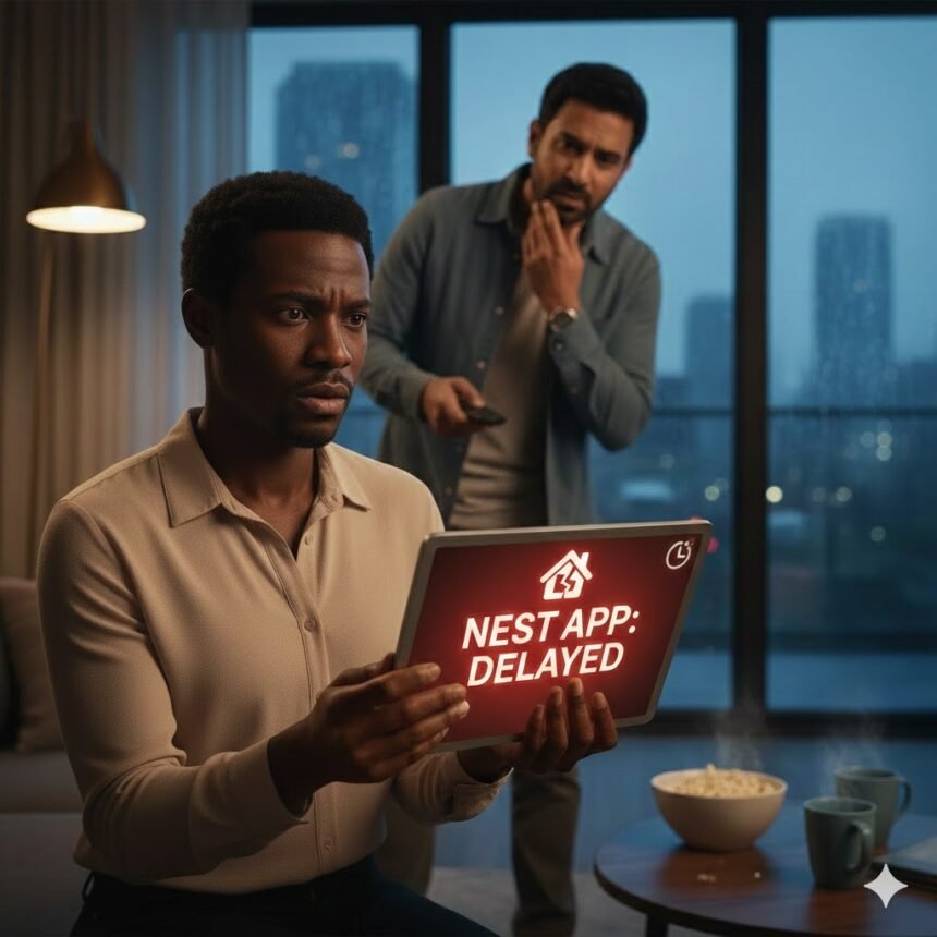 nest app delayed
