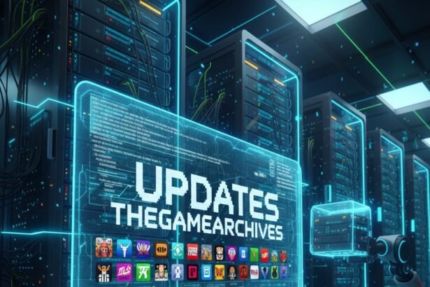 Updates TheGameArchives