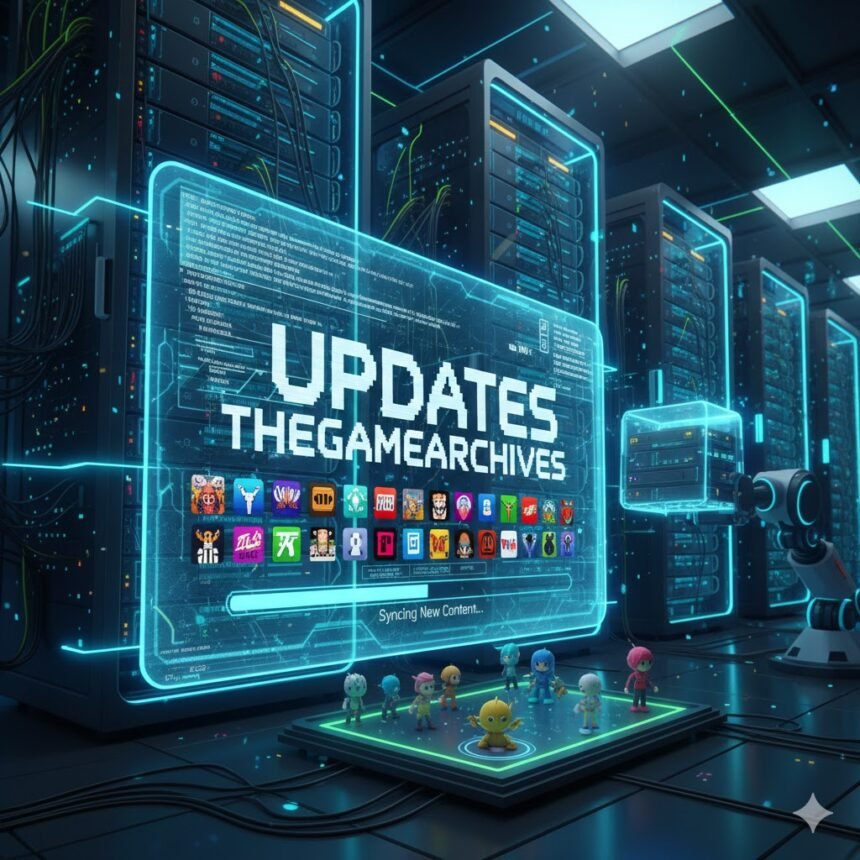 Updates TheGameArchives