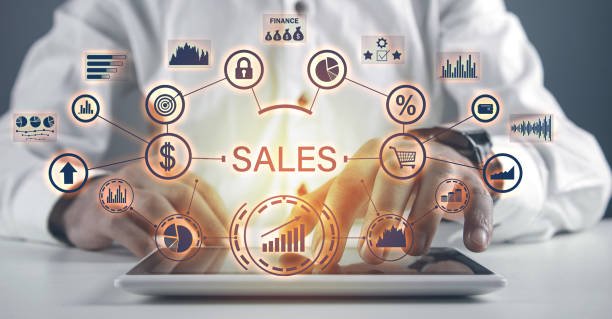 Sales growth. Increase sales. Graphs and charts. Business