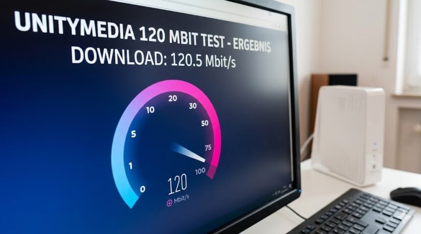 unitymedia 120 mbit test